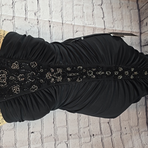 David Meister Cocktail Dress with Beading Size 6 NWT - Picture 4 of 15